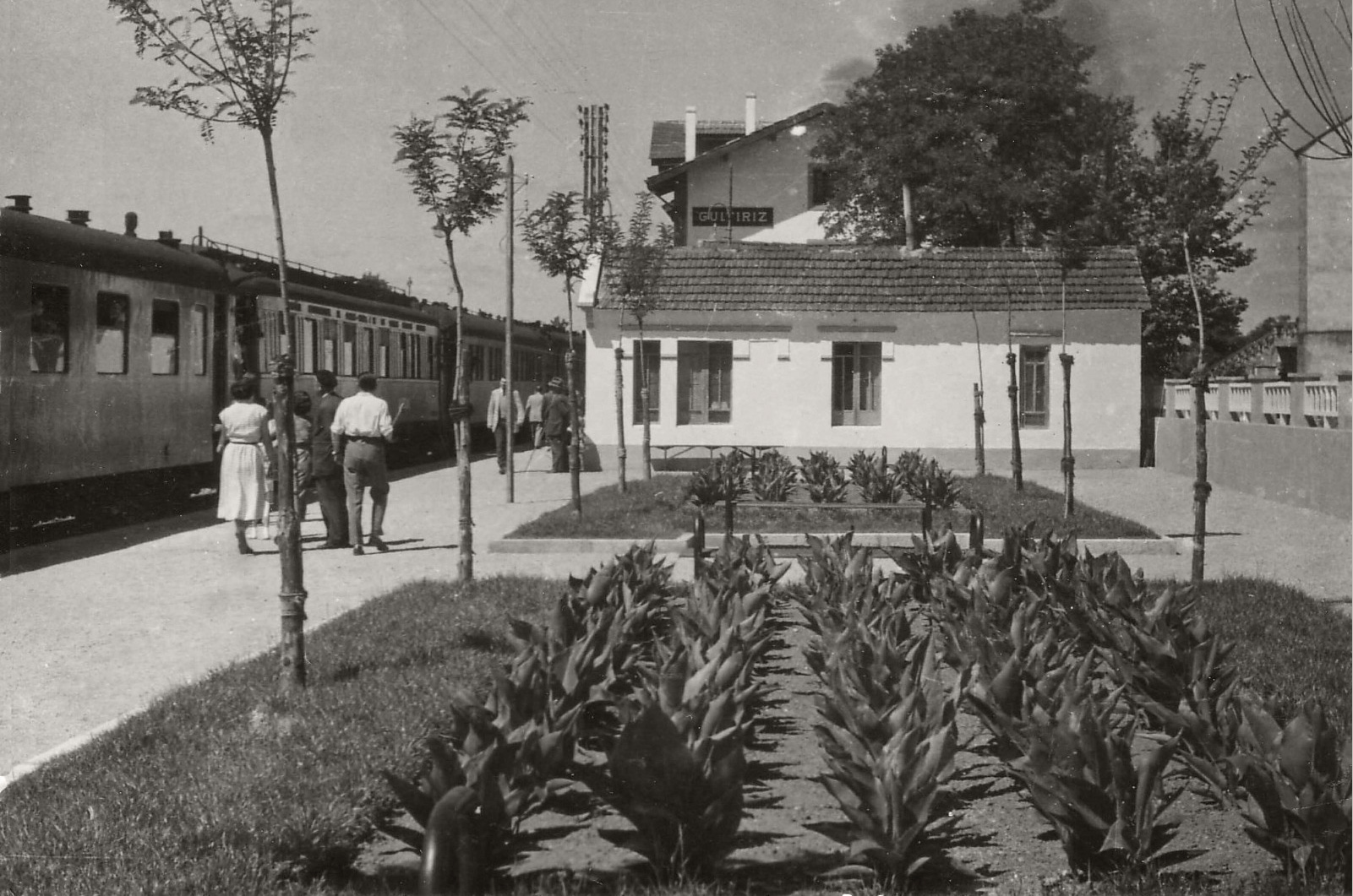 Imagen estación de tren Guitiriz